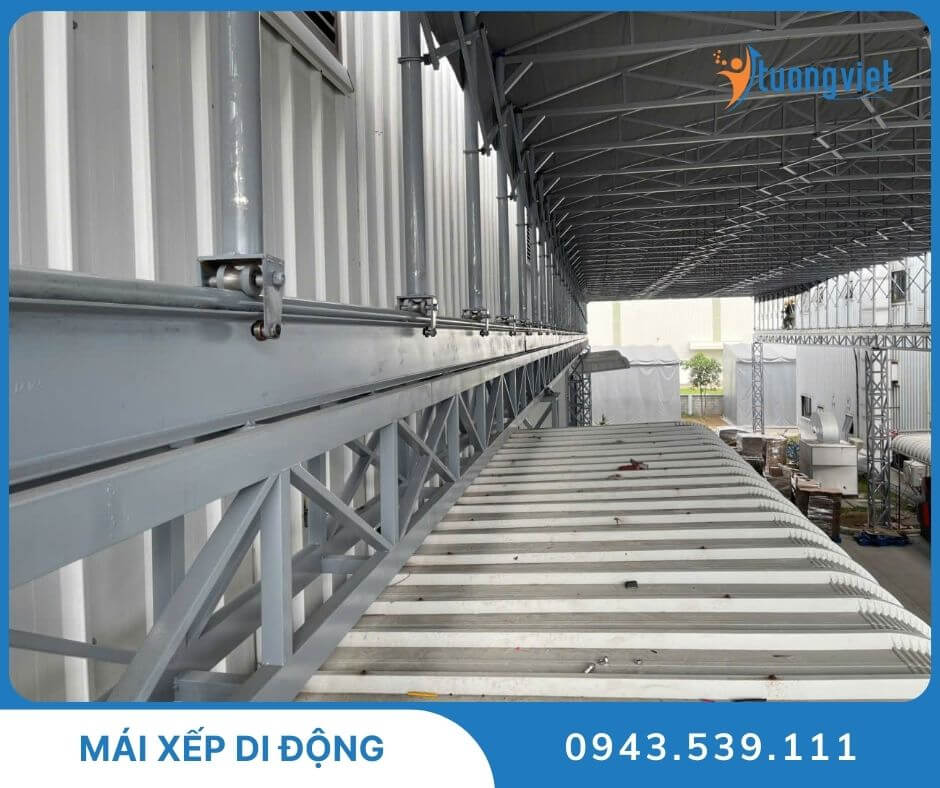 Công trình mái xếp di động tại Hải Phòng (20)