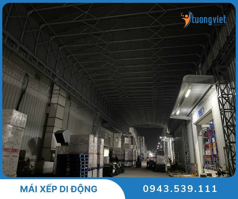 Công trình mái xếp di động tại Hải Phòng (20)
