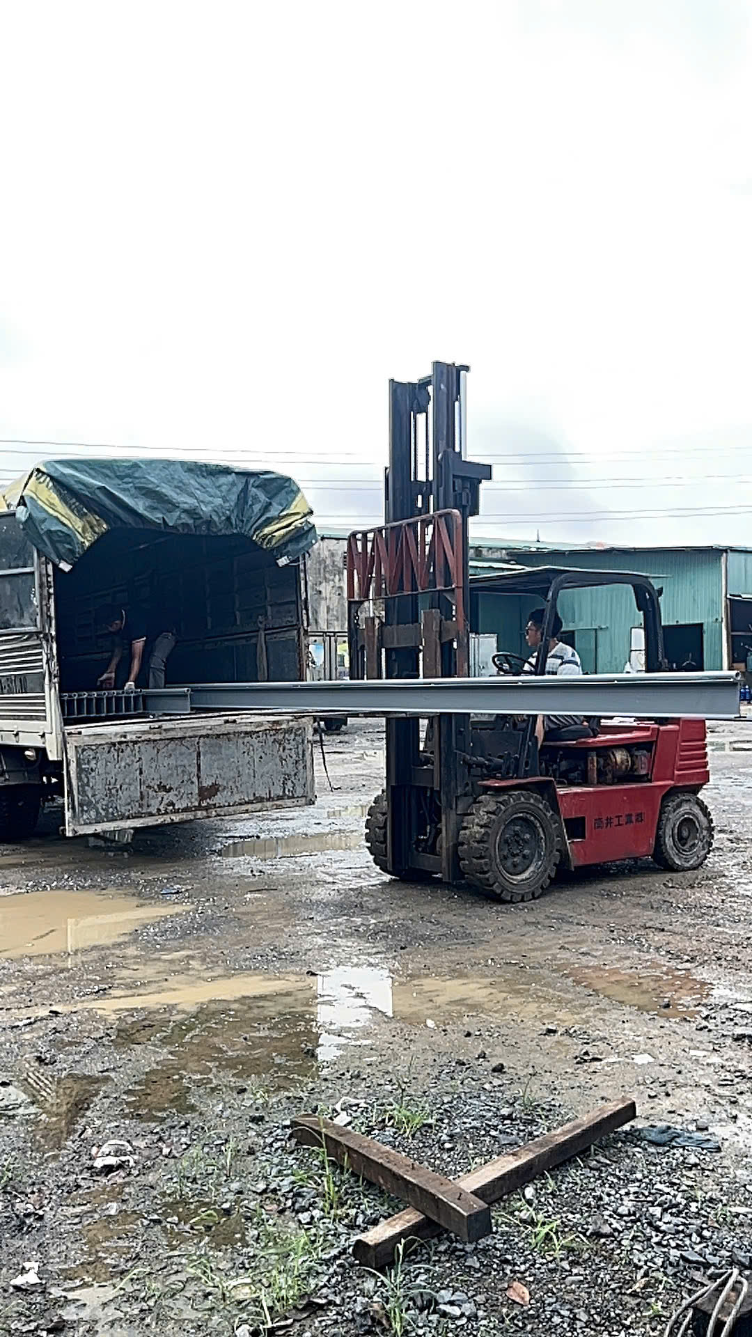 Mái che di động cho sân ngoài trời tại Ninh Bình